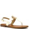 LUNAR WOMENS FLAT STRAP SANDAL - WHITE